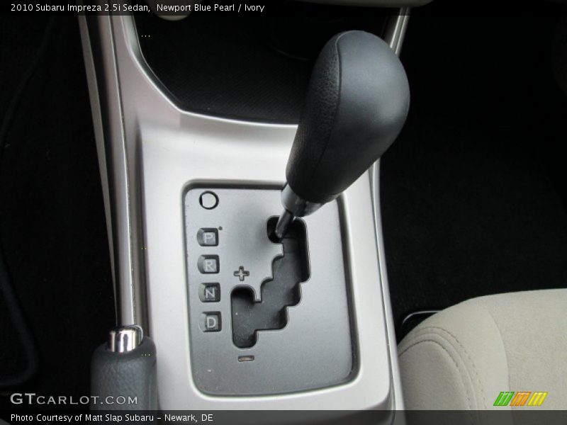 Newport Blue Pearl / Ivory 2010 Subaru Impreza 2.5i Sedan