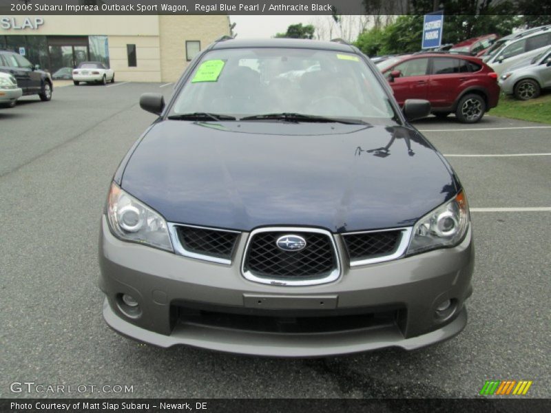 Regal Blue Pearl / Anthracite Black 2006 Subaru Impreza Outback Sport Wagon