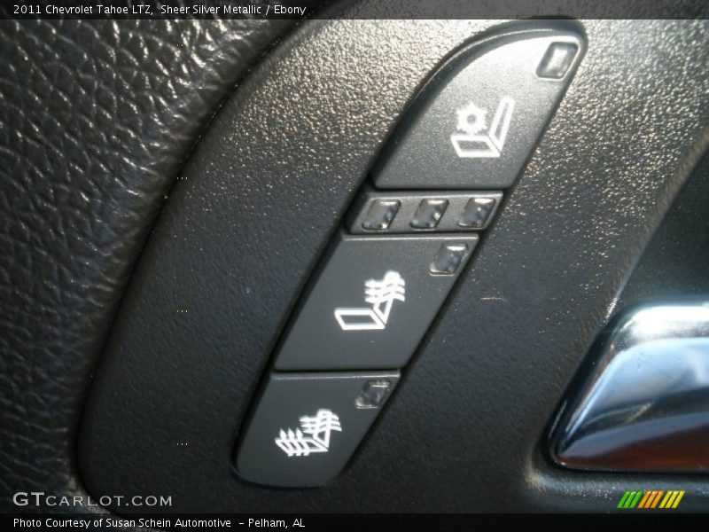 Sheer Silver Metallic / Ebony 2011 Chevrolet Tahoe LTZ