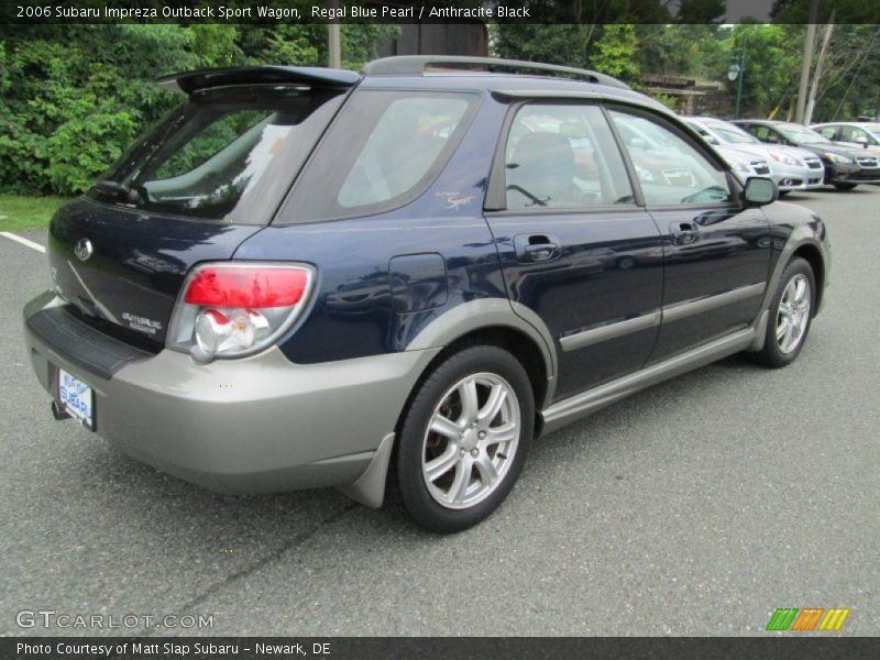 Regal Blue Pearl / Anthracite Black 2006 Subaru Impreza Outback Sport Wagon