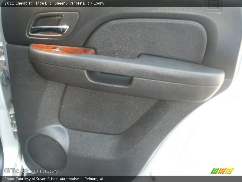 Sheer Silver Metallic / Ebony 2011 Chevrolet Tahoe LTZ