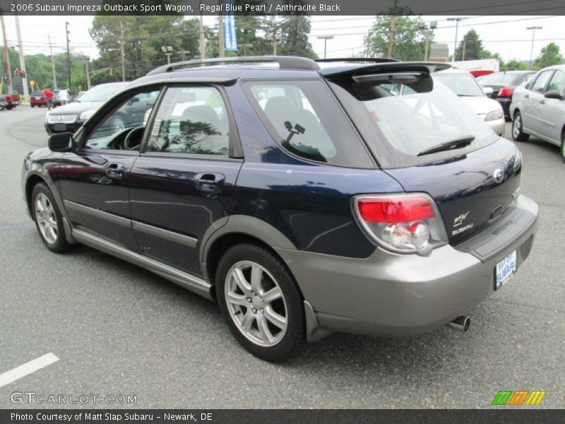 Regal Blue Pearl / Anthracite Black 2006 Subaru Impreza Outback Sport Wagon