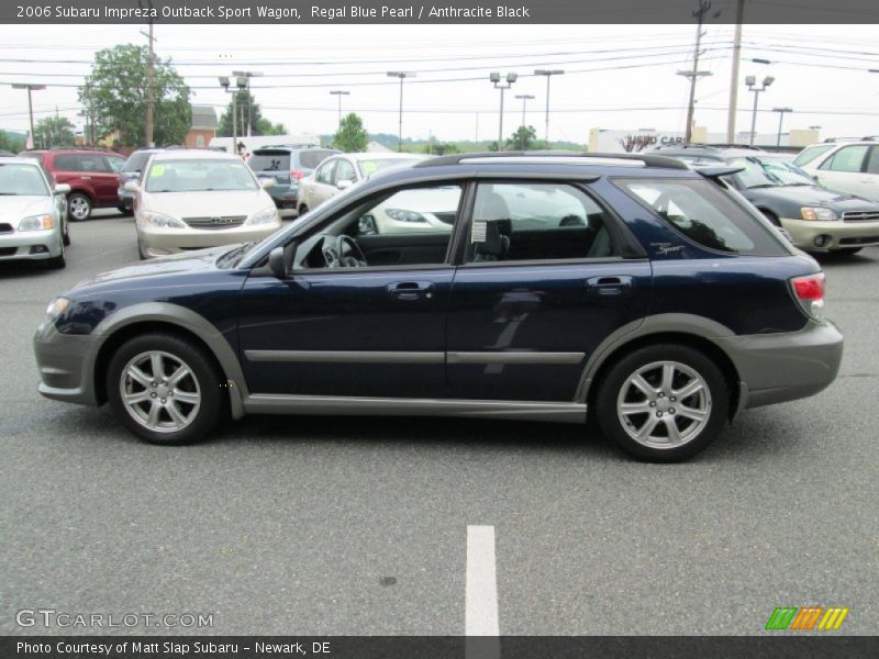 Regal Blue Pearl / Anthracite Black 2006 Subaru Impreza Outback Sport Wagon