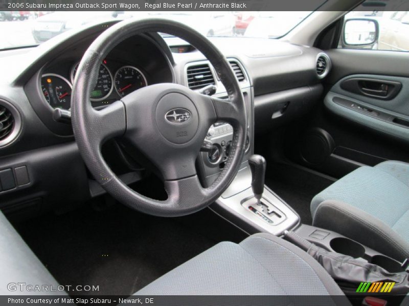 Regal Blue Pearl / Anthracite Black 2006 Subaru Impreza Outback Sport Wagon
