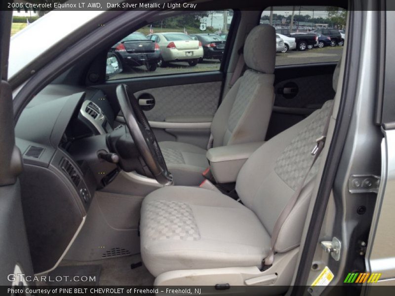 Dark Silver Metallic / Light Gray 2006 Chevrolet Equinox LT AWD