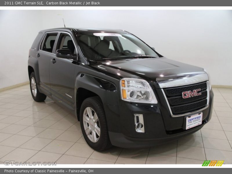 Carbon Black Metallic / Jet Black 2011 GMC Terrain SLE