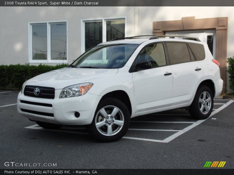 Front 3/4 View of 2008 RAV4 Sport