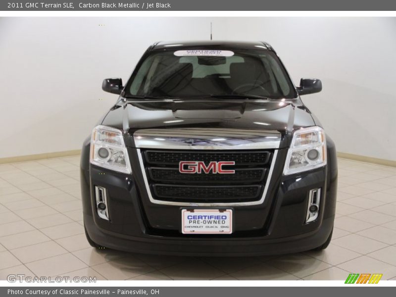 Carbon Black Metallic / Jet Black 2011 GMC Terrain SLE