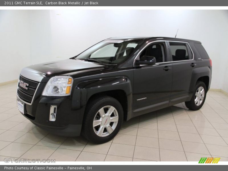 Carbon Black Metallic / Jet Black 2011 GMC Terrain SLE