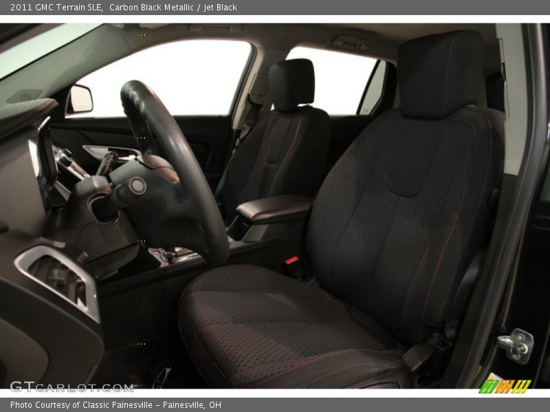 Carbon Black Metallic / Jet Black 2011 GMC Terrain SLE