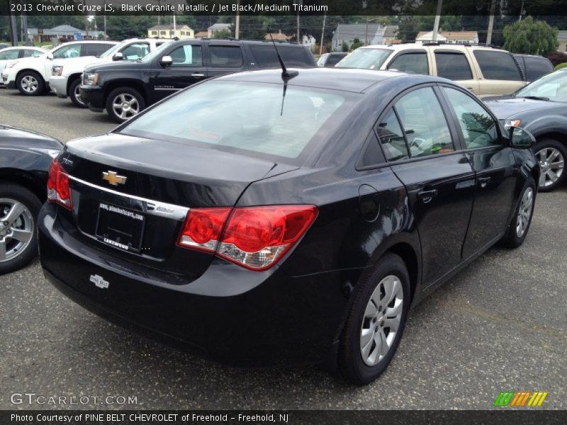 Black Granite Metallic / Jet Black/Medium Titanium 2013 Chevrolet Cruze LS