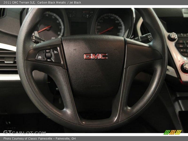 Carbon Black Metallic / Jet Black 2011 GMC Terrain SLE