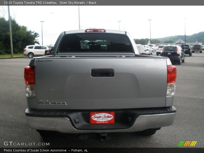 Silver Sky Metallic / Black 2010 Toyota Tundra TRD CrewMax