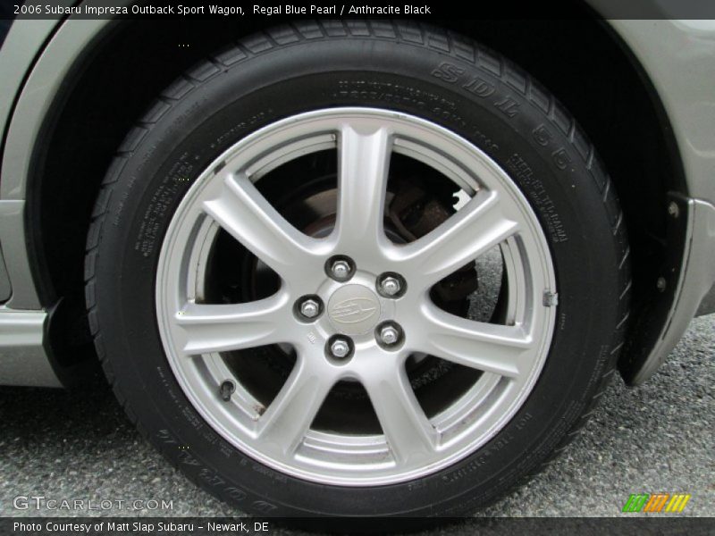 Regal Blue Pearl / Anthracite Black 2006 Subaru Impreza Outback Sport Wagon