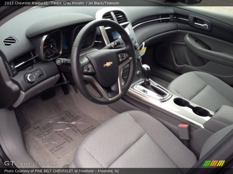 Taupe Gray Metallic / Jet Black/Titanium 2013 Chevrolet Malibu LS