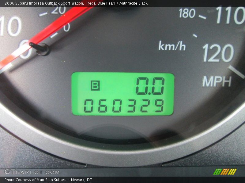 Regal Blue Pearl / Anthracite Black 2006 Subaru Impreza Outback Sport Wagon