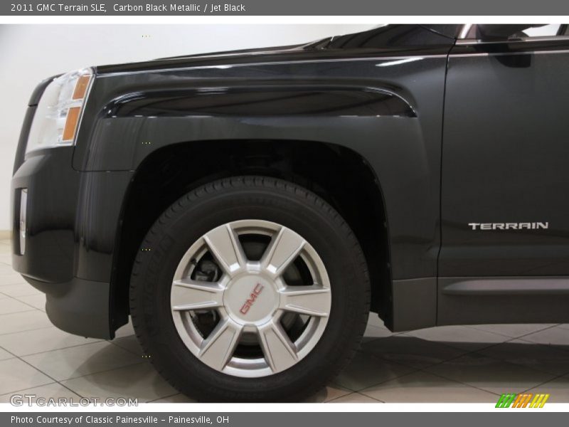 Carbon Black Metallic / Jet Black 2011 GMC Terrain SLE