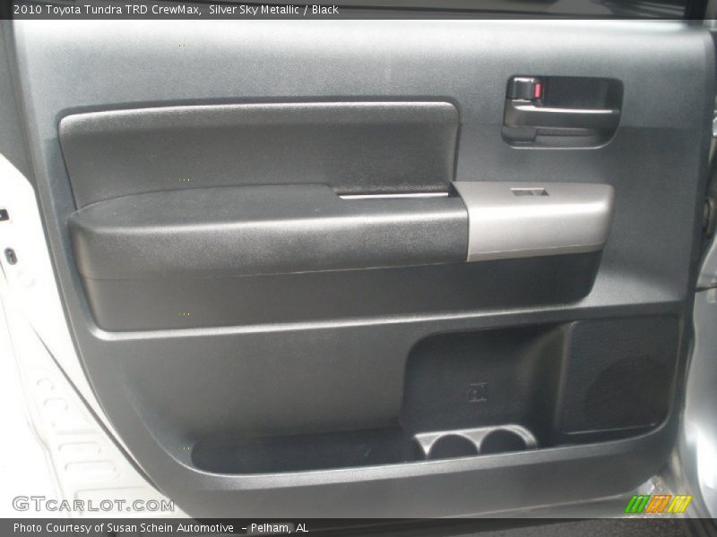 Silver Sky Metallic / Black 2010 Toyota Tundra TRD CrewMax