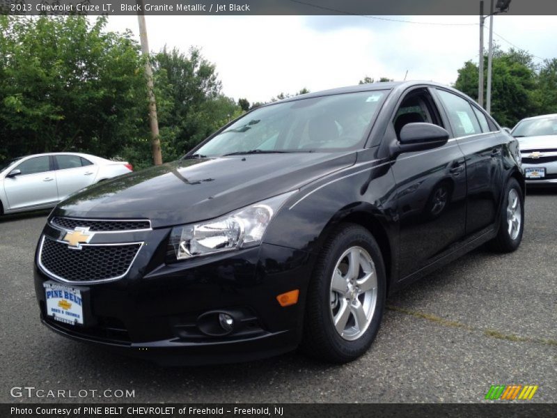 Black Granite Metallic / Jet Black 2013 Chevrolet Cruze LT