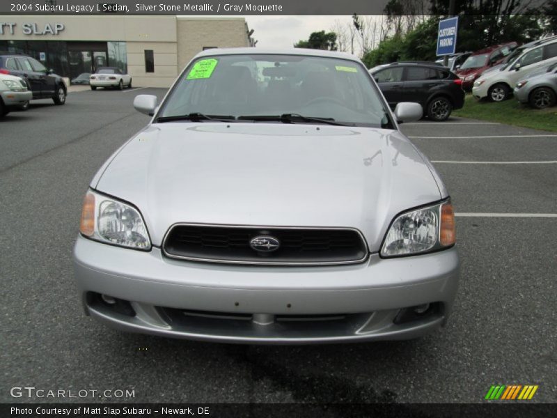 Silver Stone Metallic / Gray Moquette 2004 Subaru Legacy L Sedan