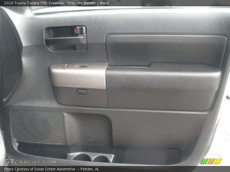 Silver Sky Metallic / Black 2010 Toyota Tundra TRD CrewMax