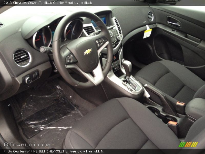 Black Granite Metallic / Jet Black 2013 Chevrolet Cruze LT