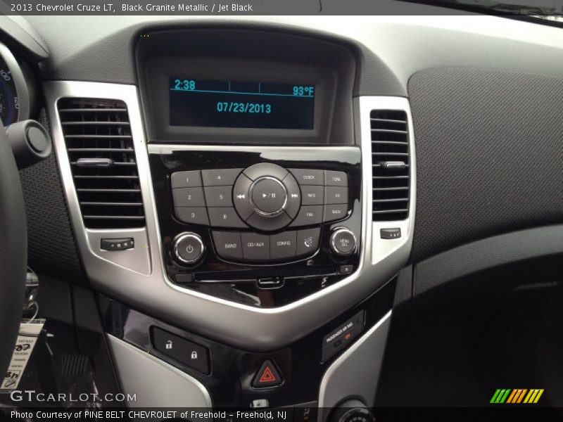 Black Granite Metallic / Jet Black 2013 Chevrolet Cruze LT