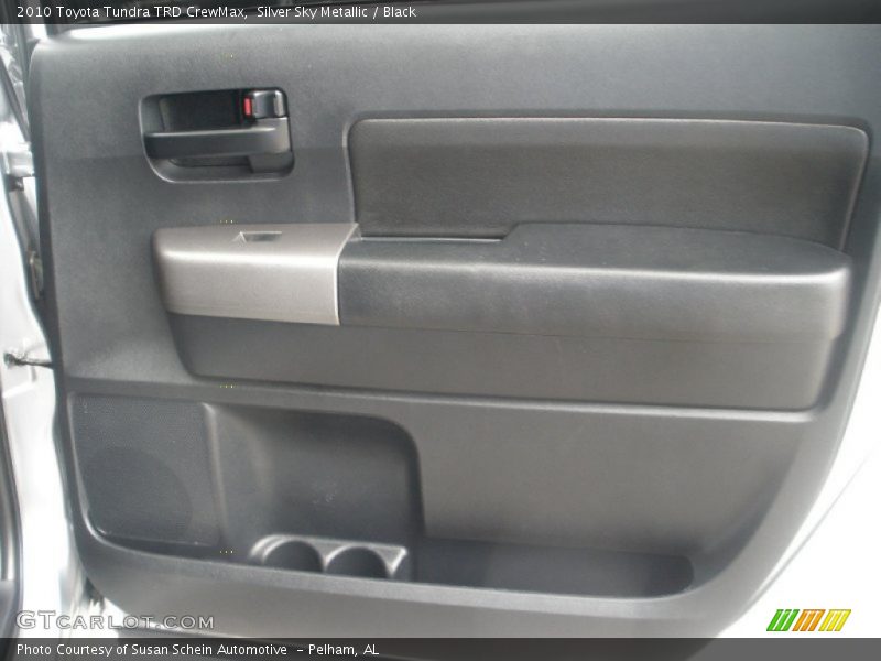 Silver Sky Metallic / Black 2010 Toyota Tundra TRD CrewMax