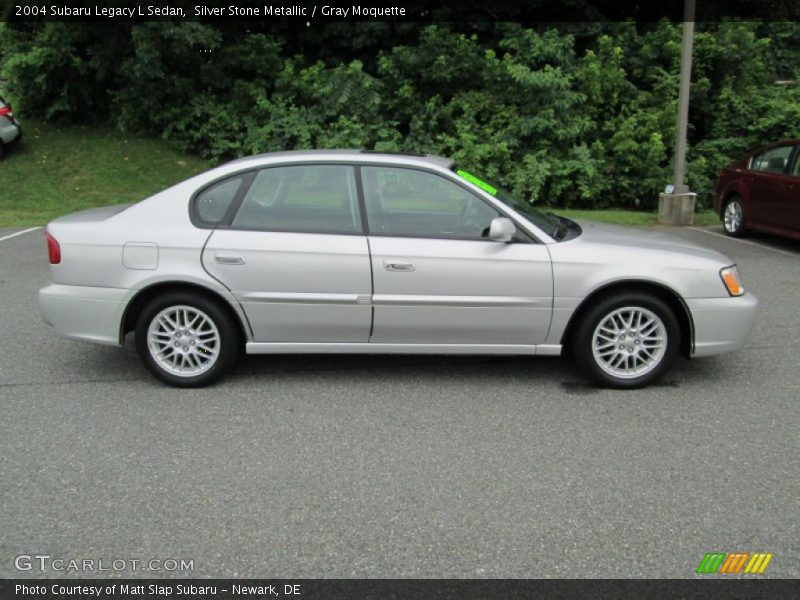Silver Stone Metallic / Gray Moquette 2004 Subaru Legacy L Sedan