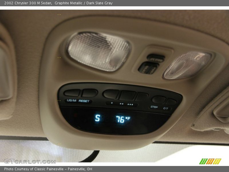 Graphite Metallic / Dark Slate Gray 2002 Chrysler 300 M Sedan