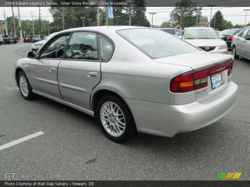 Silver Stone Metallic / Gray Moquette 2004 Subaru Legacy L Sedan