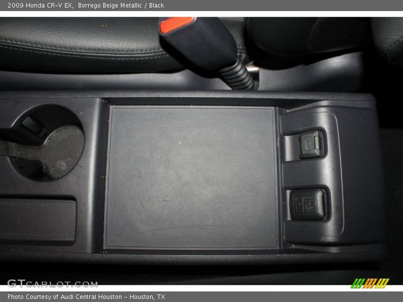 Borrego Beige Metallic / Black 2009 Honda CR-V EX