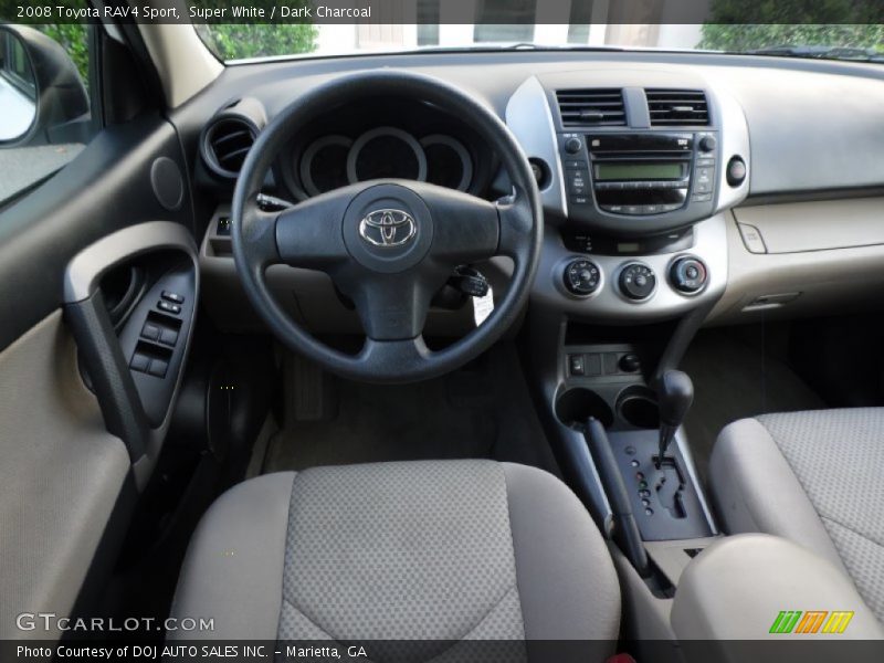 Dashboard of 2008 RAV4 Sport