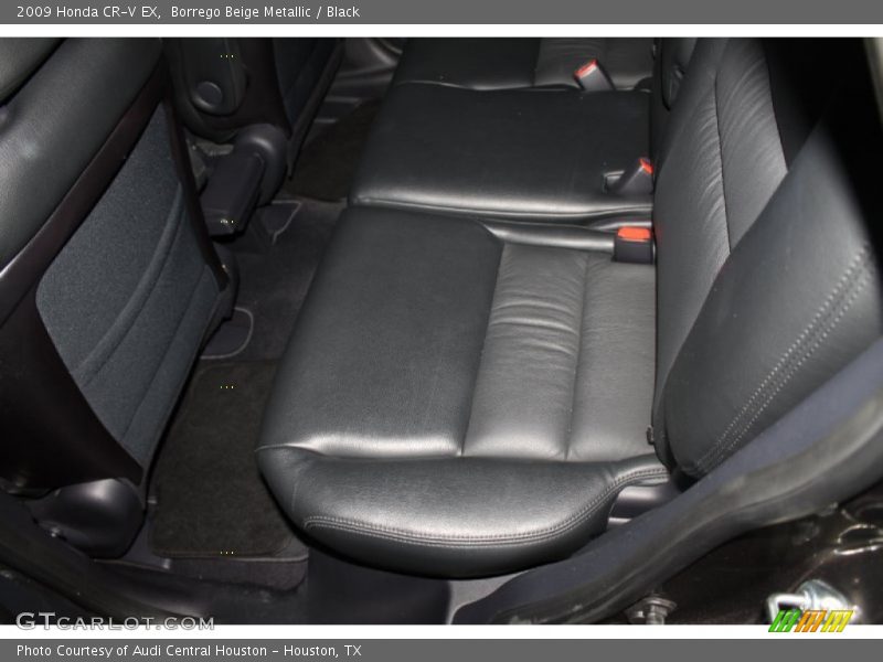 Borrego Beige Metallic / Black 2009 Honda CR-V EX