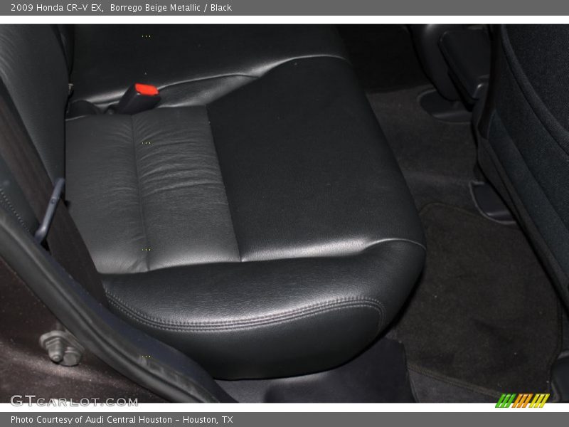 Borrego Beige Metallic / Black 2009 Honda CR-V EX