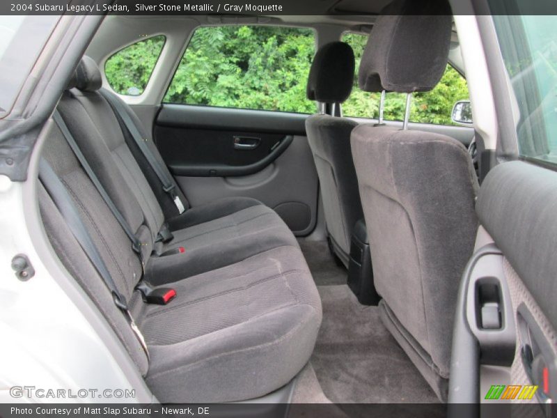 Silver Stone Metallic / Gray Moquette 2004 Subaru Legacy L Sedan