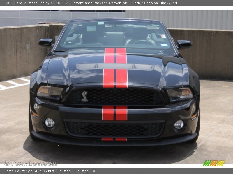  2012 Mustang Shelby GT500 SVT Performance Package Convertible Black