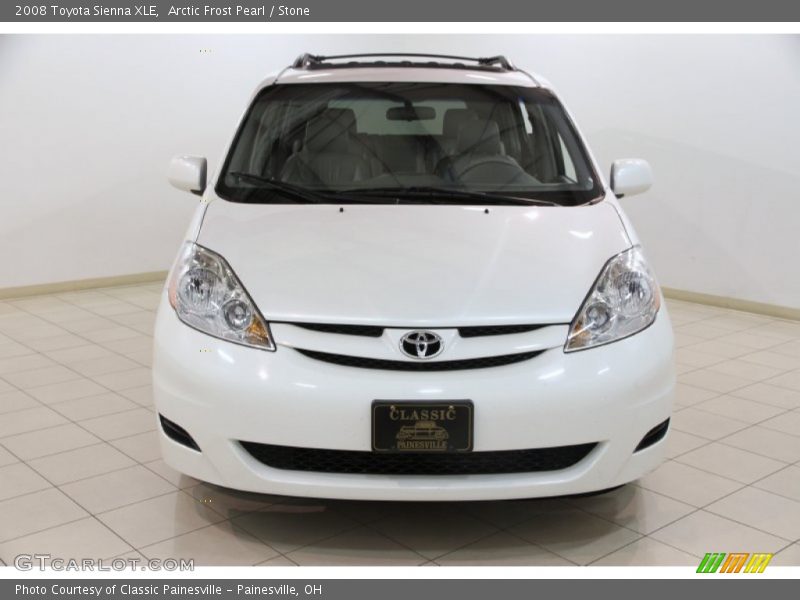 Arctic Frost Pearl / Stone 2008 Toyota Sienna XLE
