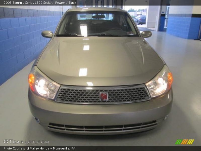 Pewter / Black 2003 Saturn L Series L300 Sedan