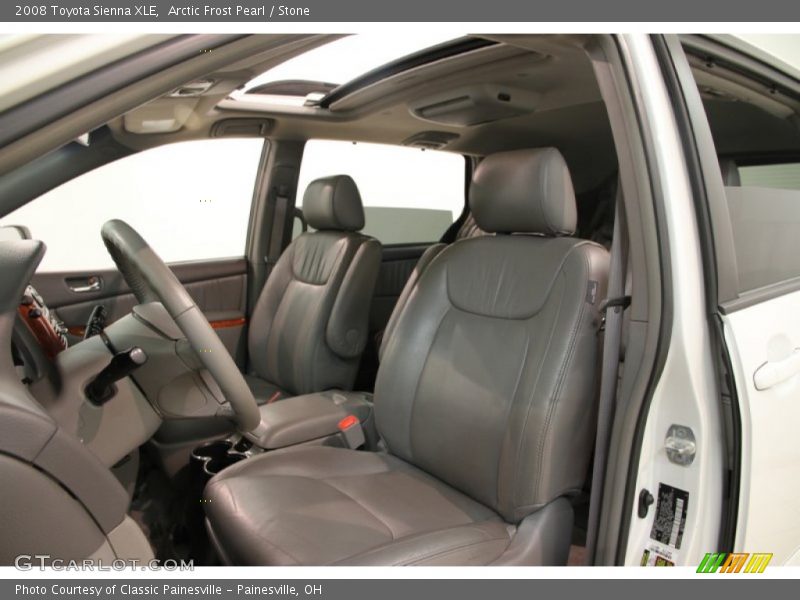 Arctic Frost Pearl / Stone 2008 Toyota Sienna XLE