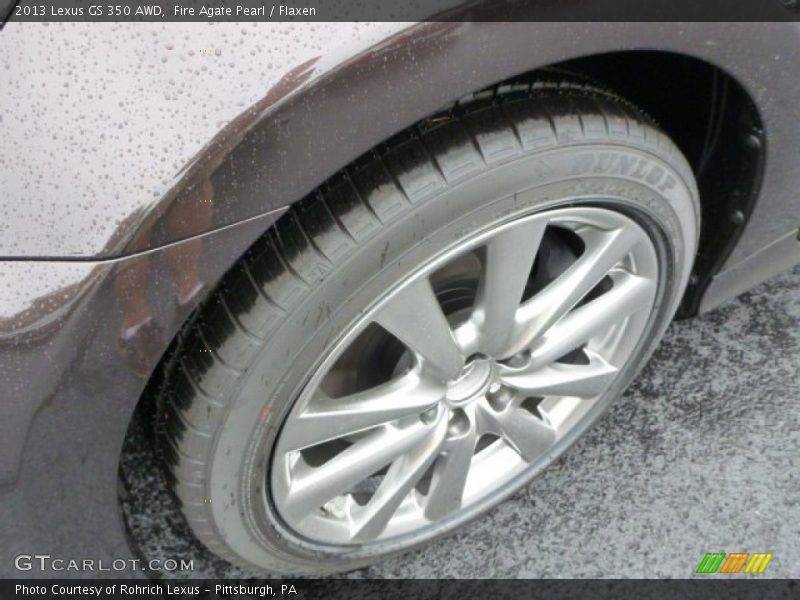 Fire Agate Pearl / Flaxen 2013 Lexus GS 350 AWD