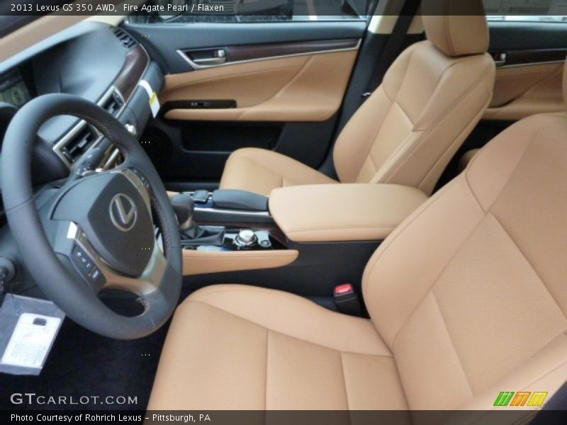 Fire Agate Pearl / Flaxen 2013 Lexus GS 350 AWD