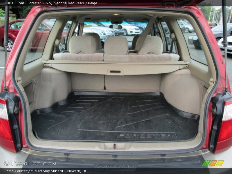 Sedona Red Pearl / Beige 2001 Subaru Forester 2.5 S