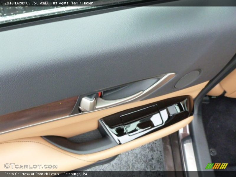 Fire Agate Pearl / Flaxen 2013 Lexus GS 350 AWD