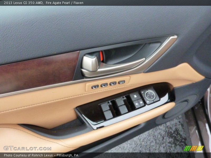 Fire Agate Pearl / Flaxen 2013 Lexus GS 350 AWD