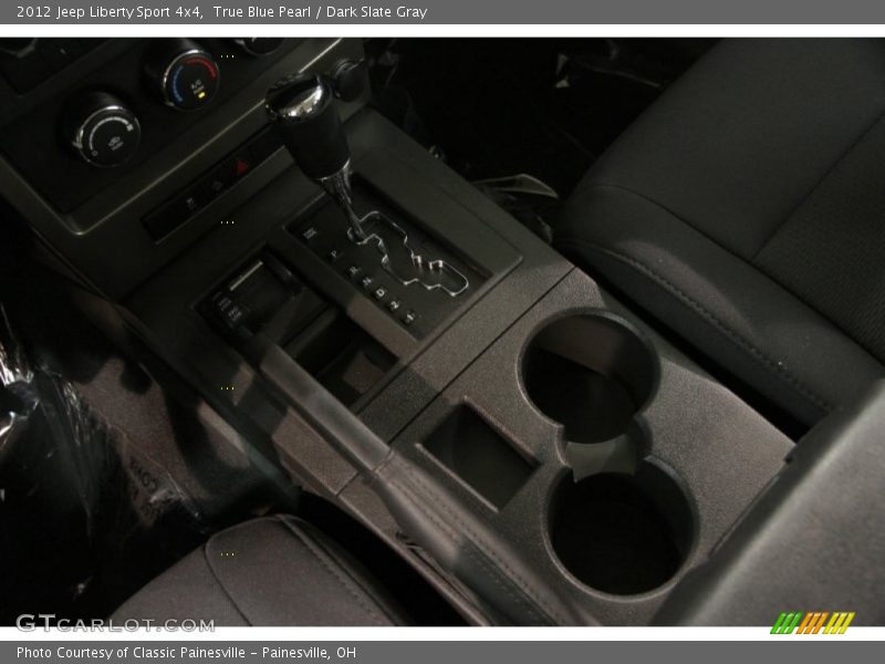 True Blue Pearl / Dark Slate Gray 2012 Jeep Liberty Sport 4x4