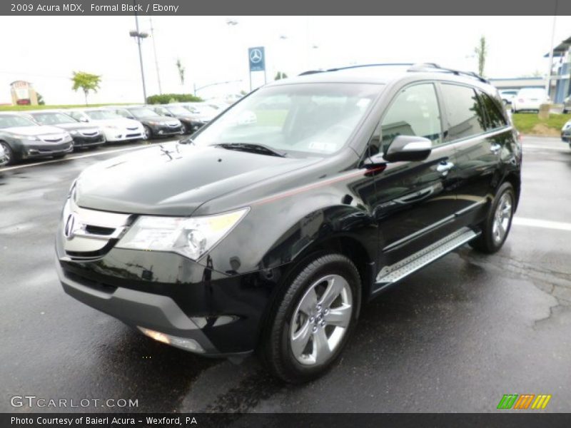 Front 3/4 View of 2009 MDX 