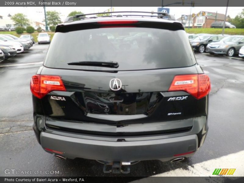 Formal Black / Ebony 2009 Acura MDX