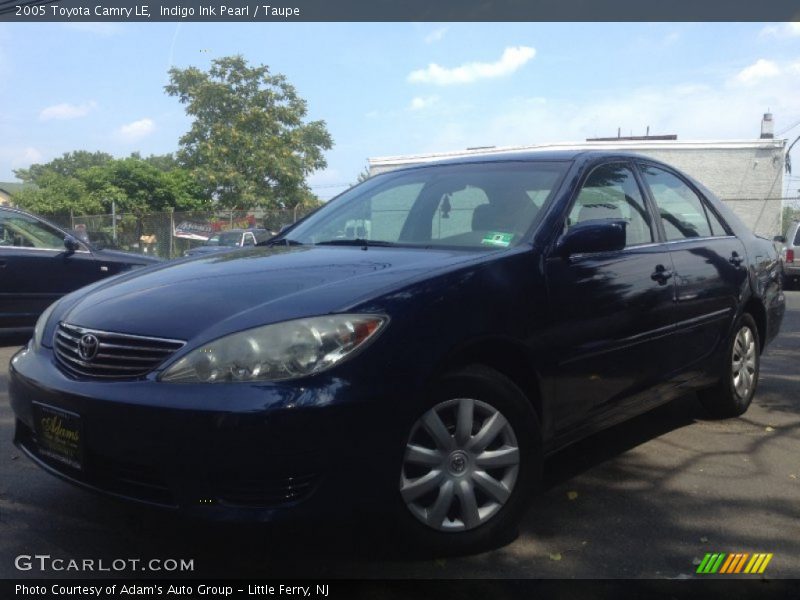 Indigo Ink Pearl / Taupe 2005 Toyota Camry LE