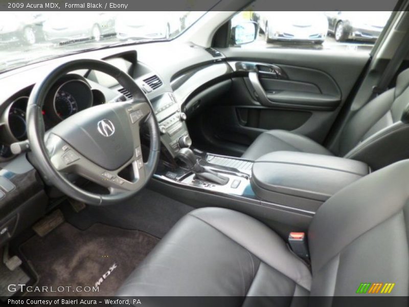 Ebony Interior - 2009 MDX  